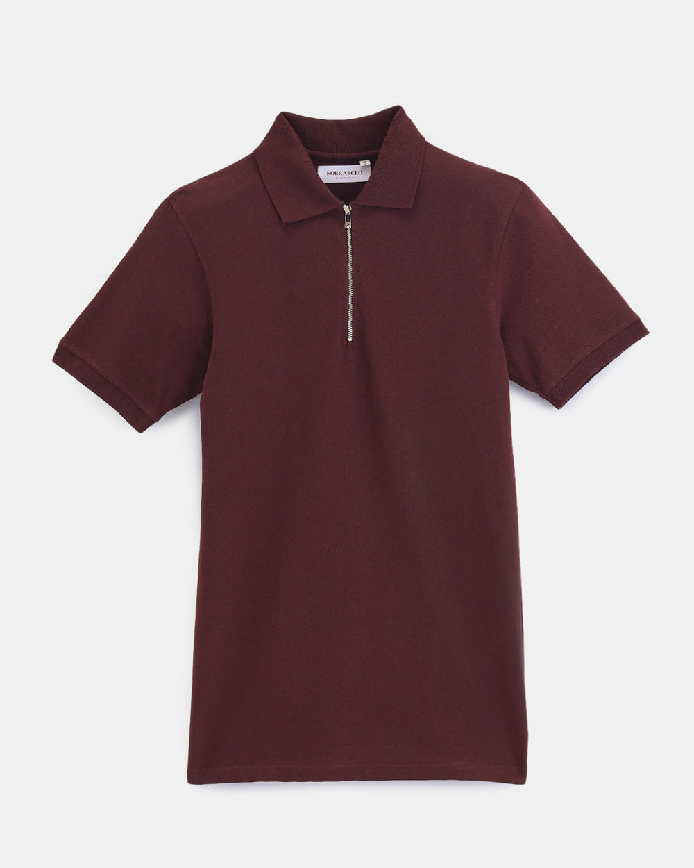 Wine Zip Polo