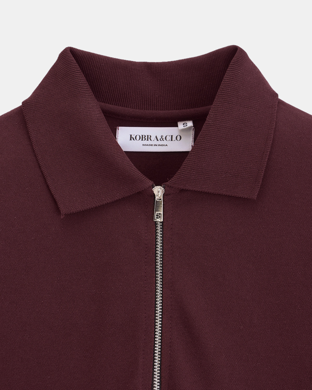 Wine Zip Polo