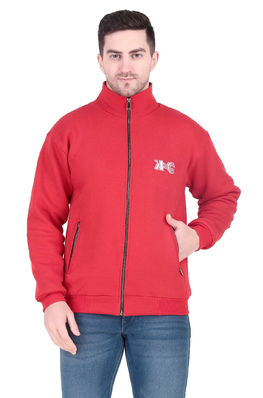 Red Zipper Jacket